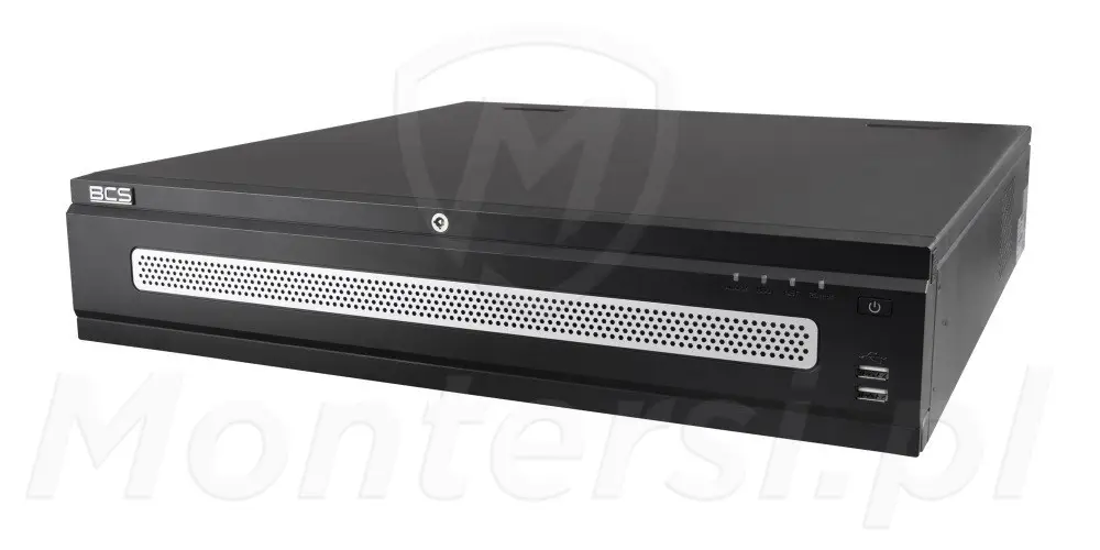 BCS-L-NVR12808XR-A-4K-Ai(2) - 128-kanałowy rejestrator IP