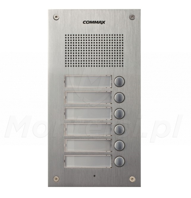 DR-6UM - 6-abonentowy panel bramowy