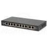 PIX-POE8AT-2FE - 10-portowy switch, 120 W
