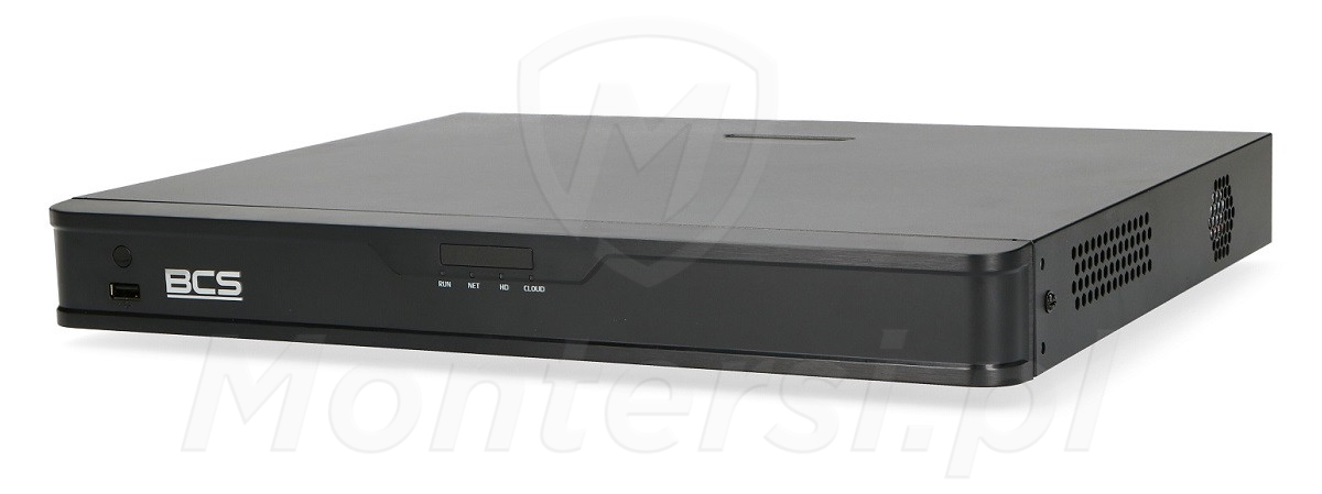 BCS-P-NVR0802-4KE-8P-II - 8-kanałowy rejestrator IP, 8 Mpx, 80 Mb/s, H.265+
