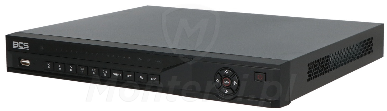 BCS-L-NVR0802-A-4KE-8P(2) - 8-kanałowy rejestrator IP, 8Mpx, 160Mb/s, PoE