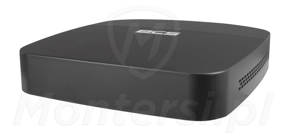 BCS-L-SNVR0801-4KE-8P(2) - 8-kanałowy rejestrator IP, 12Mpx, 144Mb/s, PoE