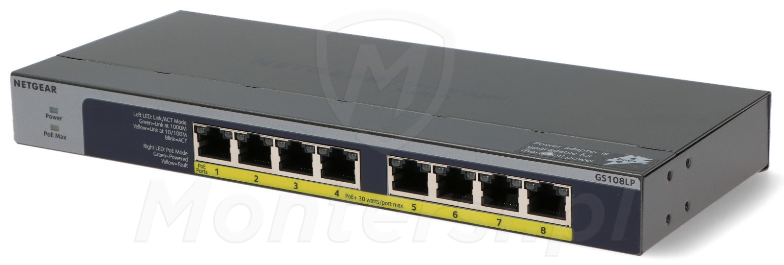 GS108LP - 8-portowy switch PoE GS108LP - 8-portowy switch PoE