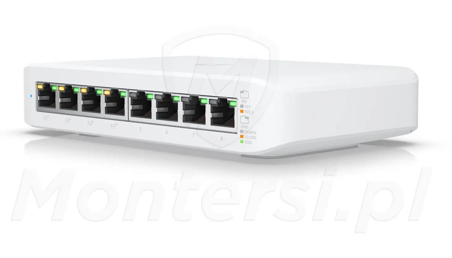 USW-Lite-8-POE - 8 - portowy zarządzalny switch PoE