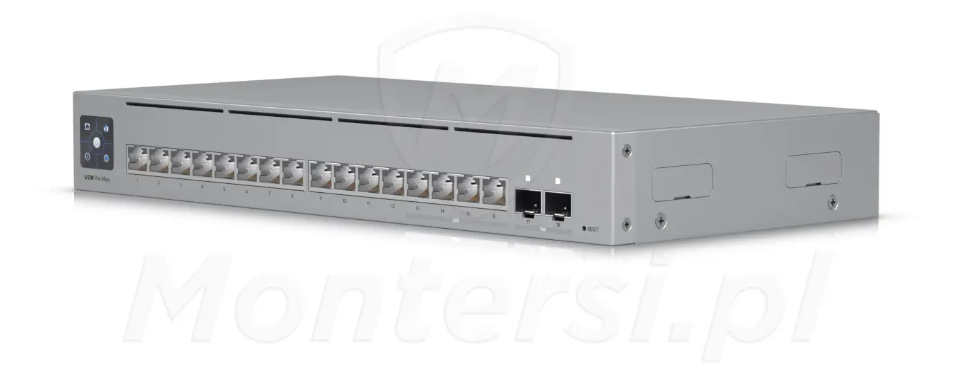 USW-PRO-MAX-16-POE - 18-portowy zarządzalny switch