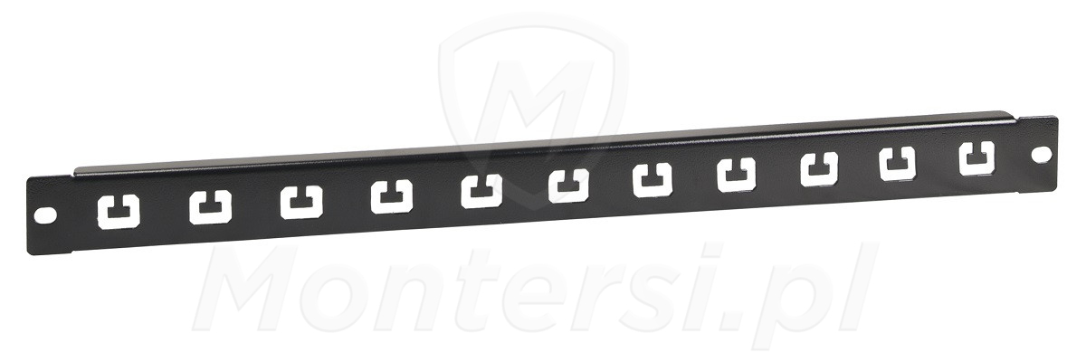 RAOK-1T - Organizer kabli 1U RAOK-1T - Organizer kabli 1U