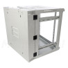 RWDA1265-G - Wisząca szafa dwusekcyjna RACK 12 U, 600 x 550, do złożenia, szara RWDA1265-G - Wisząca szafa dwusekcyjna RACK 12 U, 600 x 550, do złożenia, szara