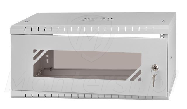 RC19-4U-350GG - Wisząca szafa RACK 19", 4U, 350mm, Szklane drzwi RC19-4U-350GG - Wisząca szafa RACK 19", 4U, 350mm, Szklane drzwi