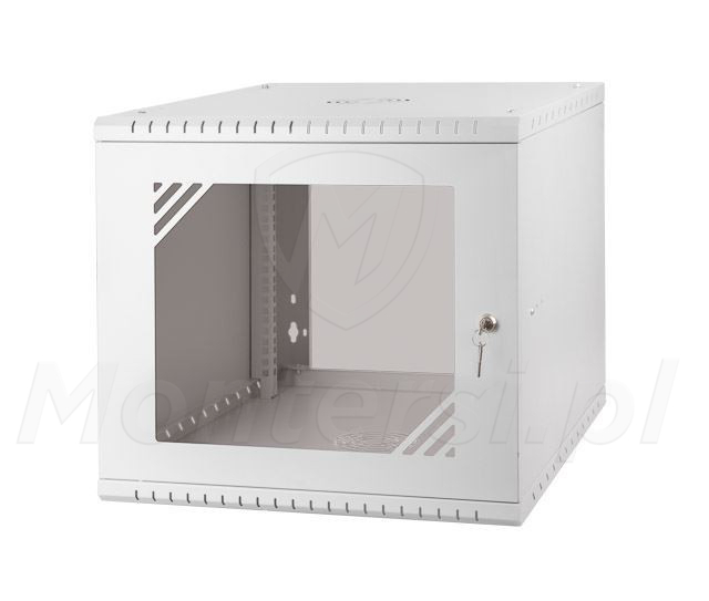 RC19-9U-600GG - Wisząca szafa RACK 19", 9U, 600 mm, szara RC19-9U-600GG - Wisząca szafa RACK 19", 9U, 600 mm, szara