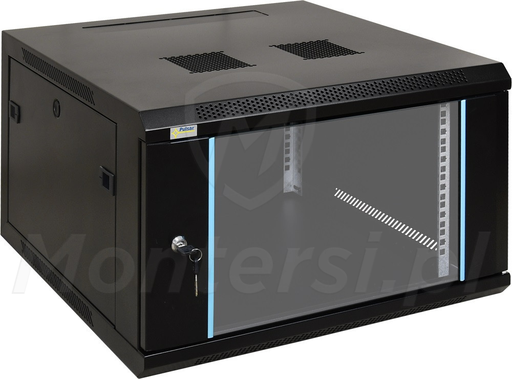 RW666 - Wisząca szafa RACK 6 U, 600 x 600, złożona