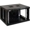 RW664 - Wisząca szafa RACK 6 U, 600 x 450, złożona