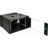RWD666 - Wisząca szafa RACK 6 U, 600 x 600, podwójna, złożona