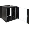 RWD1266 - Wisząca szafa RACK 12 U, 600 x 600, podwójna, złożona