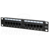 PP10-12/RJ RACK - Patch panel UTP, 12 porty