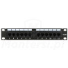 PP10-12/RJ RACK - Patch panel UTP, 12 porty