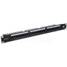 SX24L-5E-UTP-BK-N - Patch Panel Solarix 24 x RJ45 CAT5E UTP SX24L-5E-UTP-BK-N - Patch Panel Solarix 24 x RJ45 CAT5E UTP