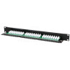 SX24L-5E-UTP-BK-N - Patch Panel Solarix 24 x RJ45 CAT5E UTP SX24L-5E-UTP-BK-N - Patch Panel Solarix 24 x RJ45 CAT5E UTP