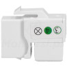 FX-RJ11 - Moduł RJ45 keystone kat.3 UTP