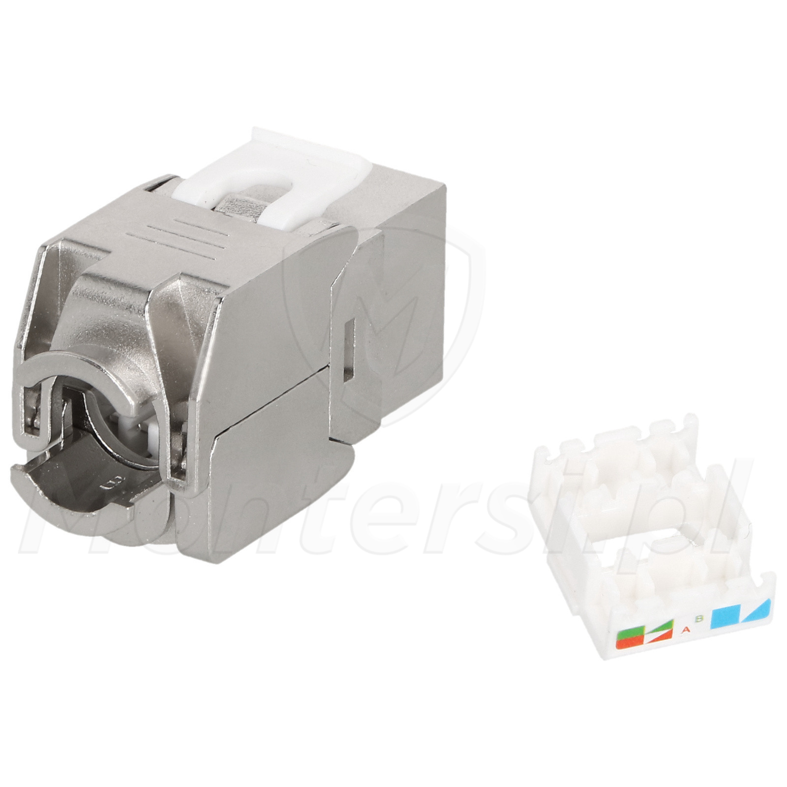 FX-RJ45-6A-16 - Złącze keystone kat 6a, ekranowane