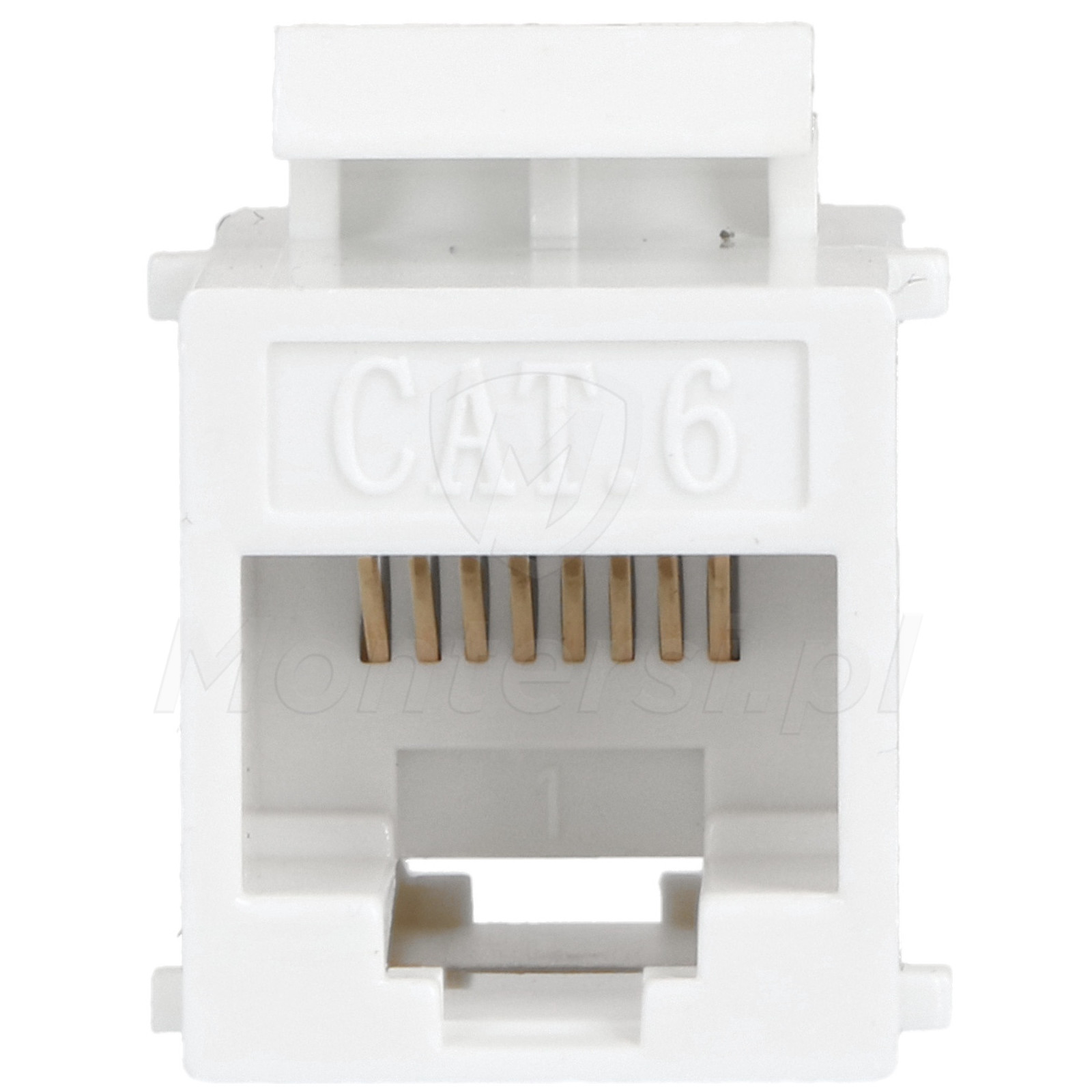 FX-RJ45-G/RJ45-G/6 - Złącze Keystone kat 6 - Montersi.pl