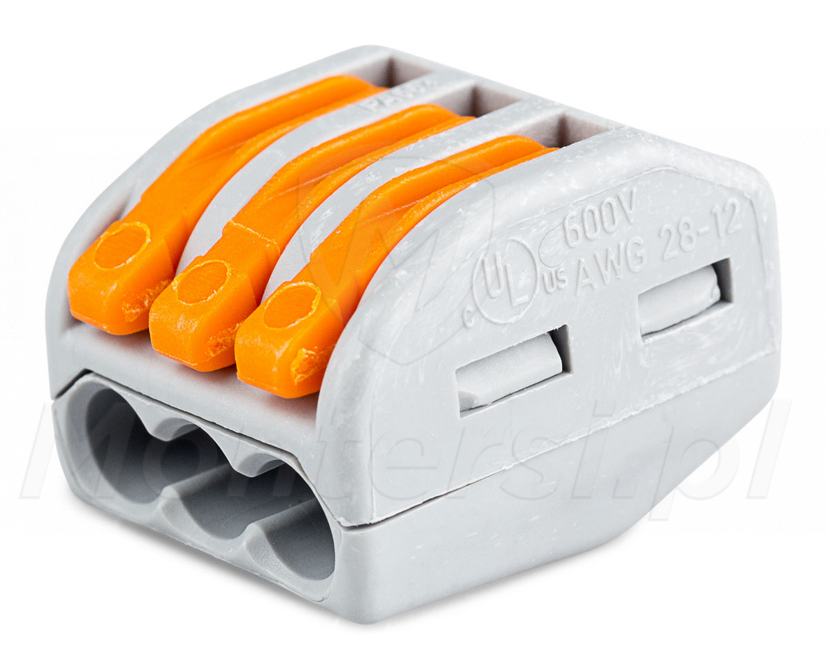 Wago - Szybkozłączka 3-zaciskowa Cage Clamp