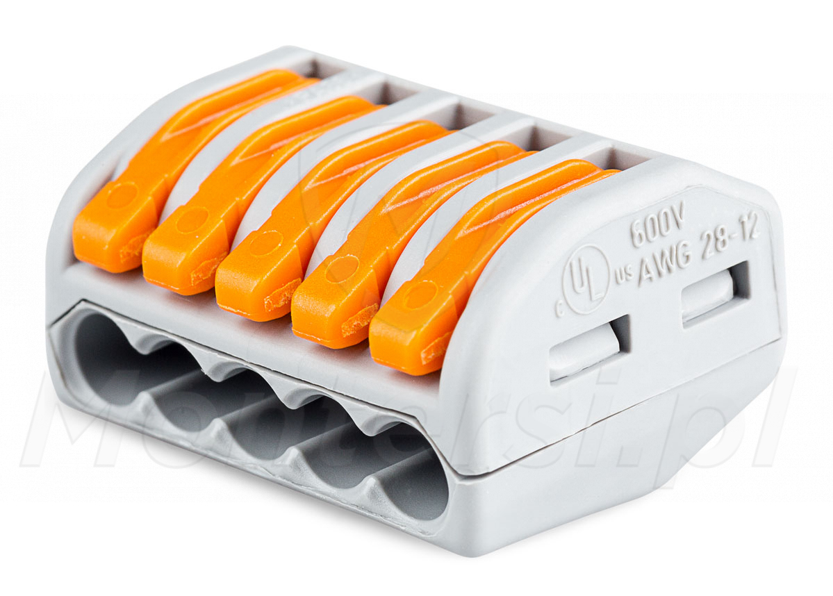 Wago - Szybkozłączka 5-zaciskowa Cage Clamp