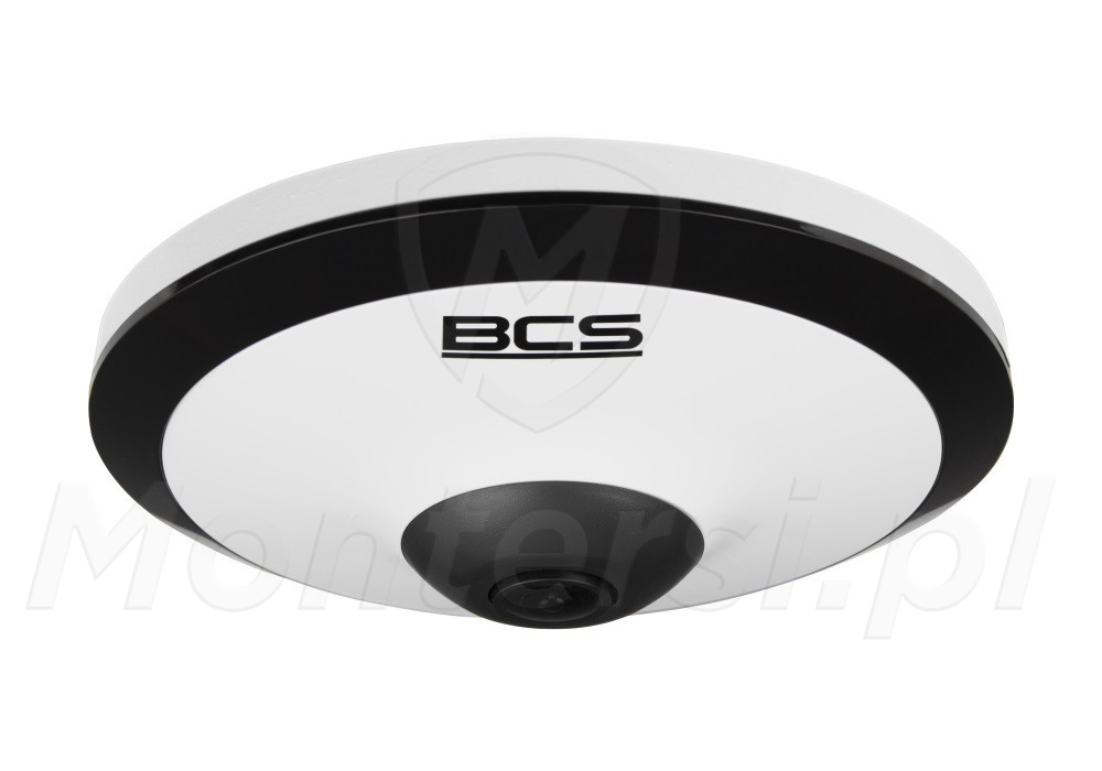 BCS-L-FIP25FSR1-Ai2 - Sufitowa kamera IP, 5 Mpx, fisheye, WDR, Artificial Intelligence