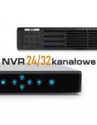 Rejestratory NVR 24/32 kanałowe