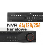 Rejestratory NVR 64/128/256 kanałowe