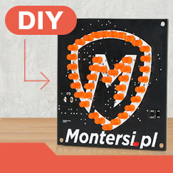 Zestaw DIY - Logo LED Montersi.pl