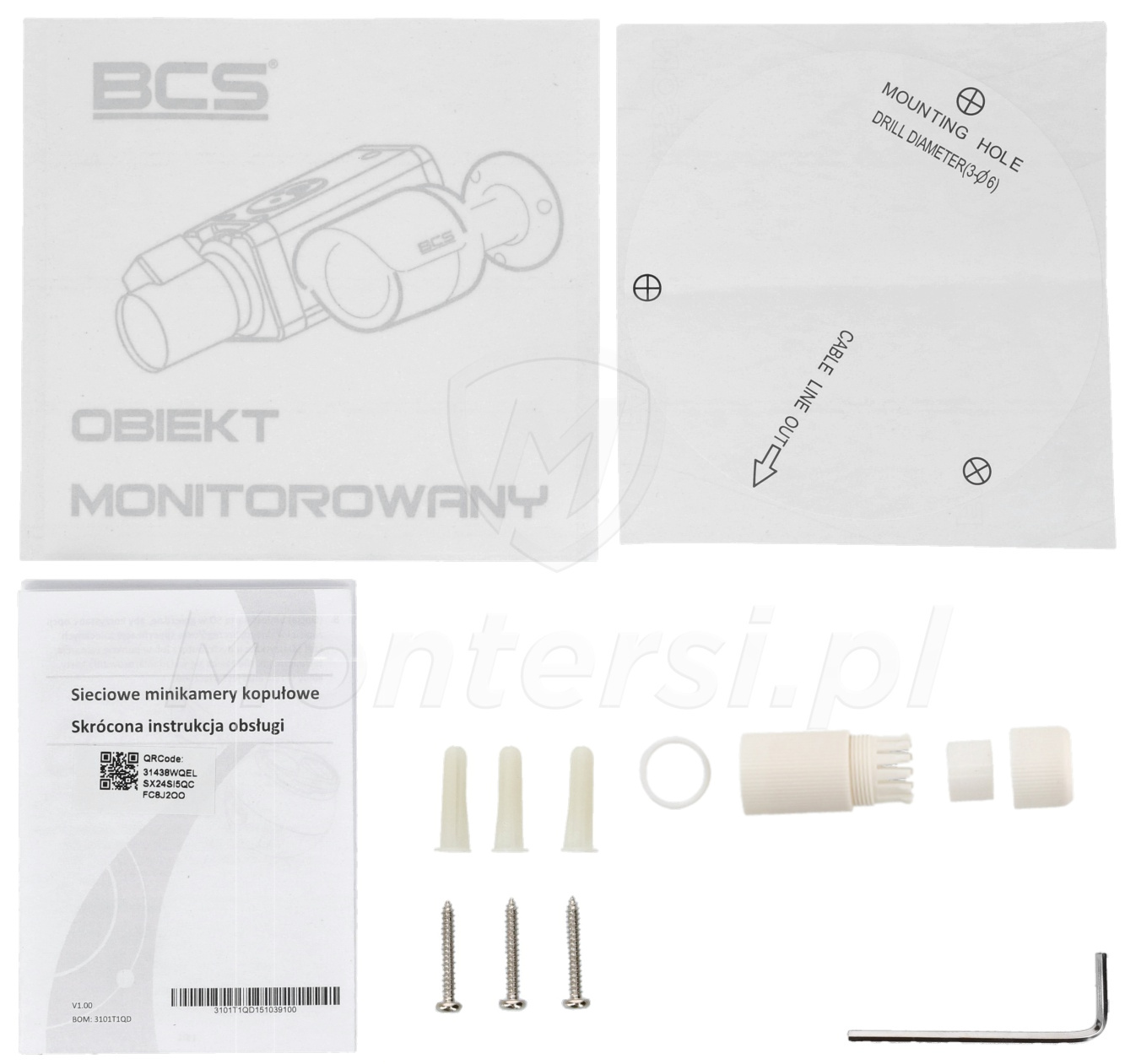 Akcesoria kamery BCS-P-EIP24FSR3-Ai1-G