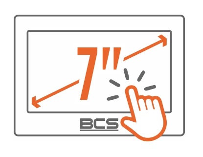 BCS-MON7600-2 dotykowy ekran
