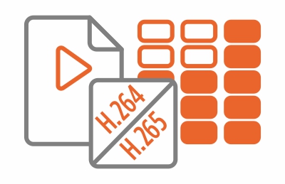 kompresja H.265 / H.264 - wideodomofony BCS