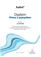 Dyplom Satel - firma z pomysłem