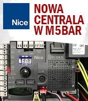 BCU1 – nowa centrala w szlabanach M5BAR