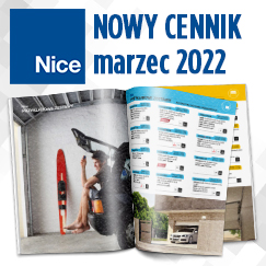 Nowy cennik Nice Gate & Door 2022