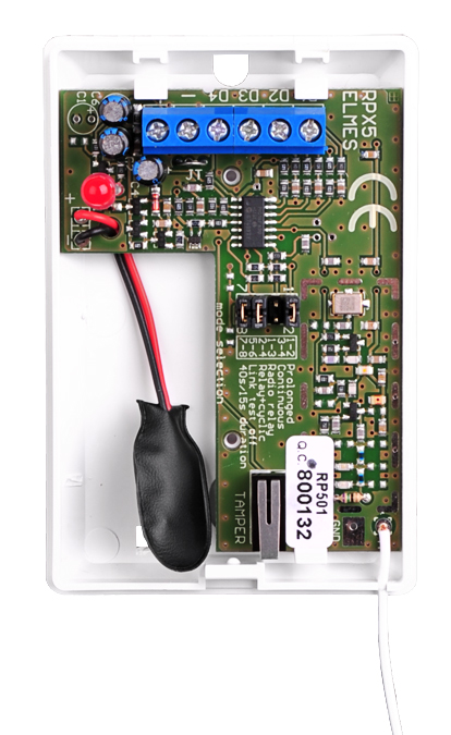 Wnętrze nadajnika RP501T