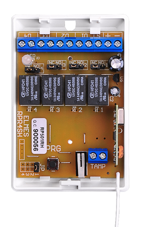 Wnętrze odbiornika radiowego RP501O