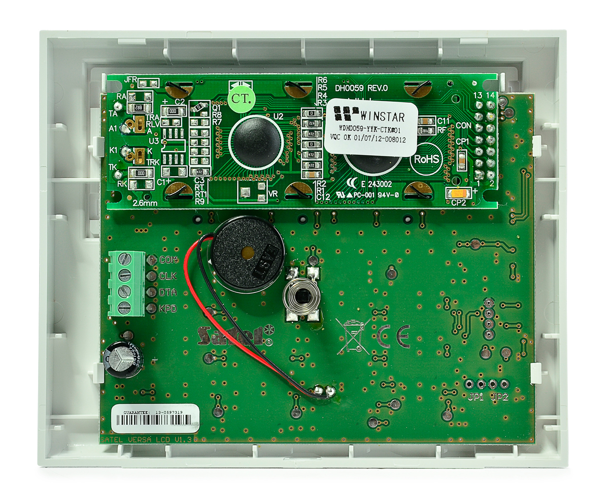 Wnętrze manipulatora VERSA-LCD-BL