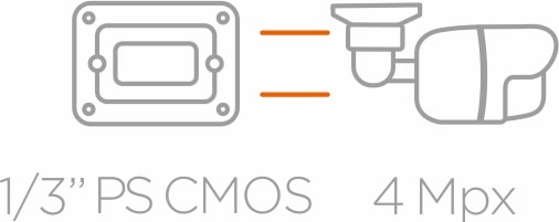 1/3 PS CMOS 4Mpx