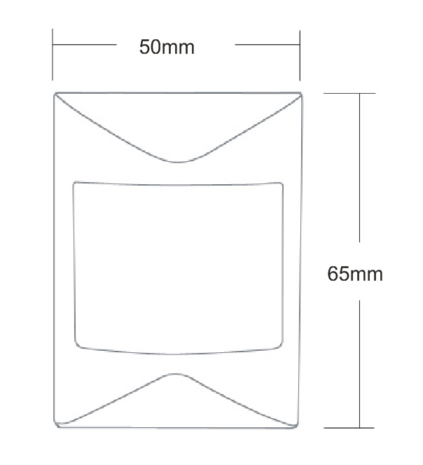 Wymiary czujki AMBER 2E