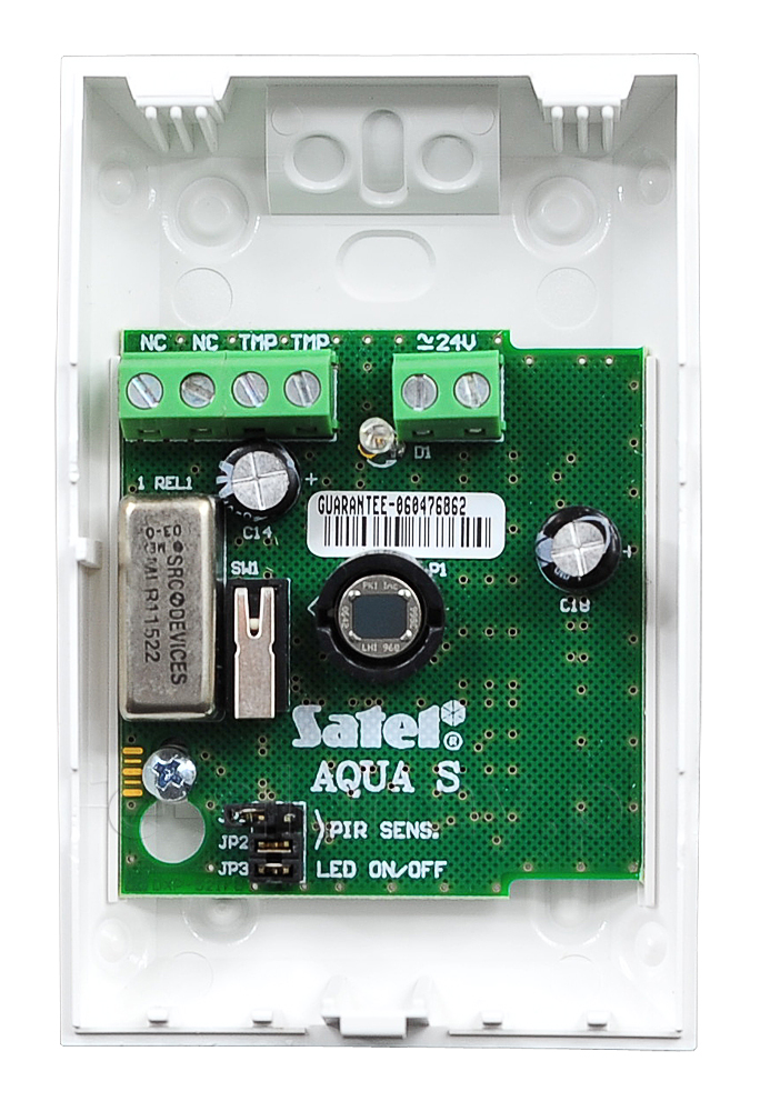 Wnętrze czujki ruchu AQUA S