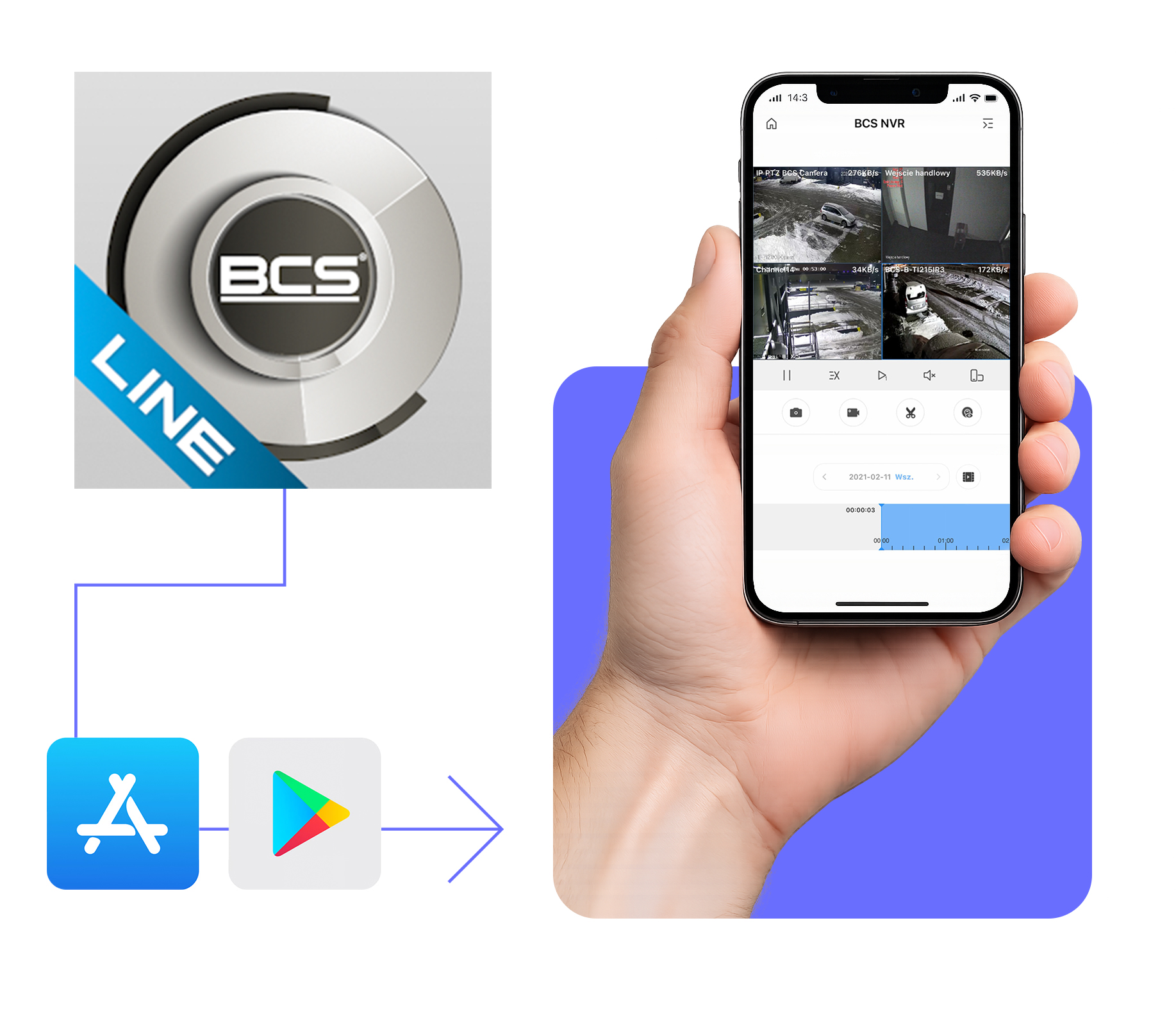 bcs line app