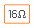 wyjście 16ohm