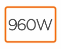 960W