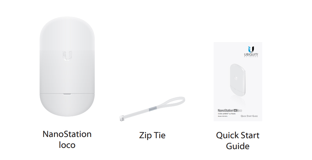 UQ-NS-5ACL - Zestaw NanoStations Loco
