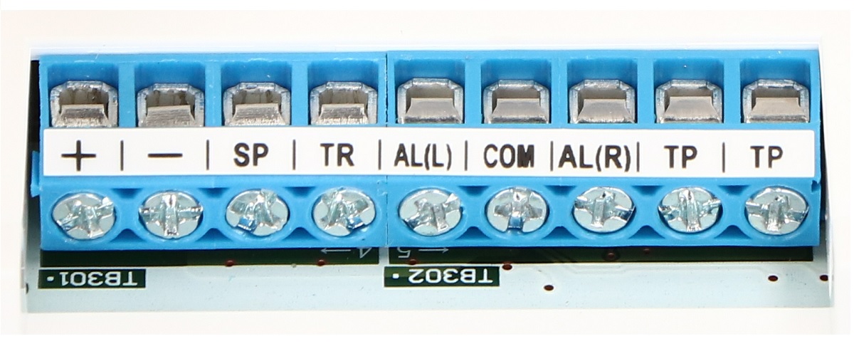 Kostka zaciskowa czujki kurtynowej BXS-AM(W)