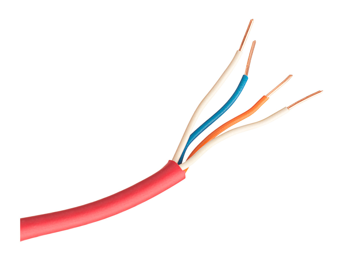 Wnętrze kabla YnTKSY 2x2x0.8mm