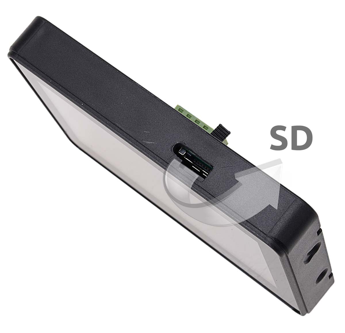 Gniazdo na kartę microSD w manipulatorze TPR-4B