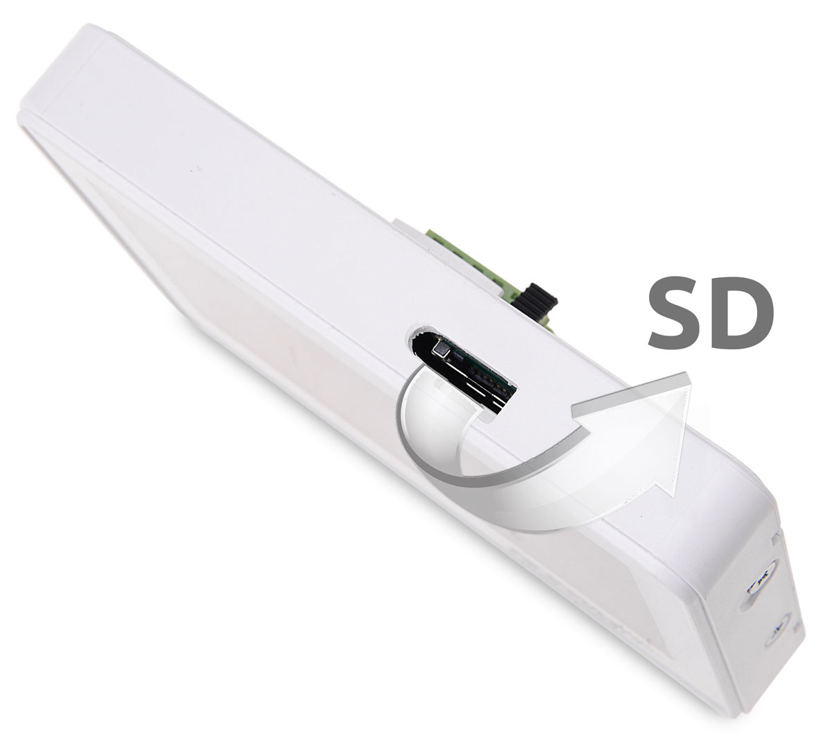 Gniazdo na kartę microSD w manipulatorze TPR-4W